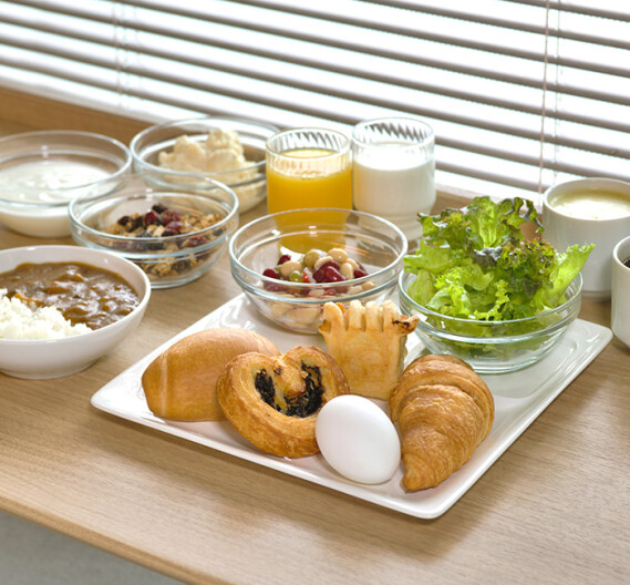 写真：朝食