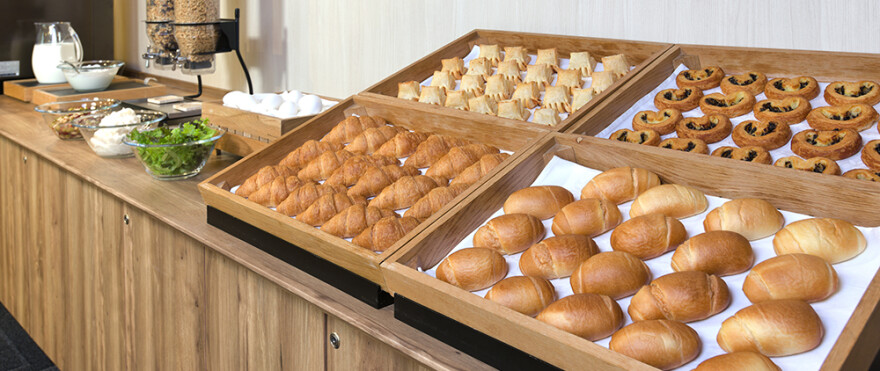 画像：朝食