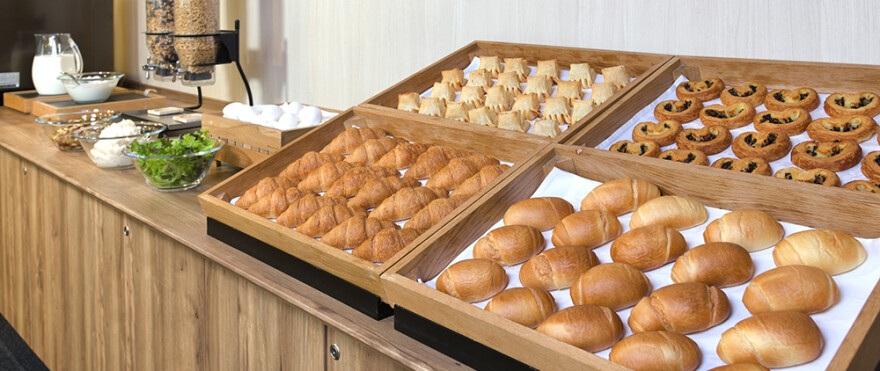 画像：朝食