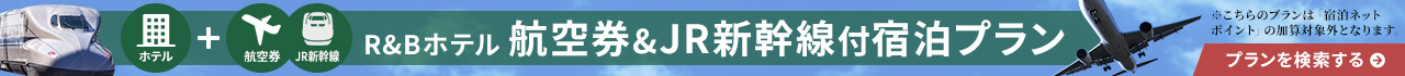 航空券付宿泊プラン